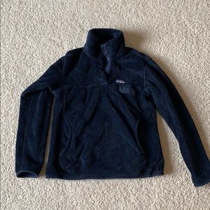 Navy Patagonia fleece